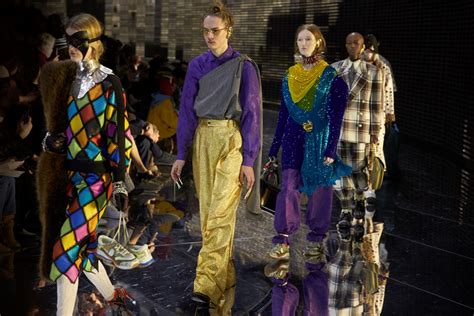 sfilata gucci febbraio 2019|Gucci Autunno Inverno 2019/20: la sfilata live streaming.